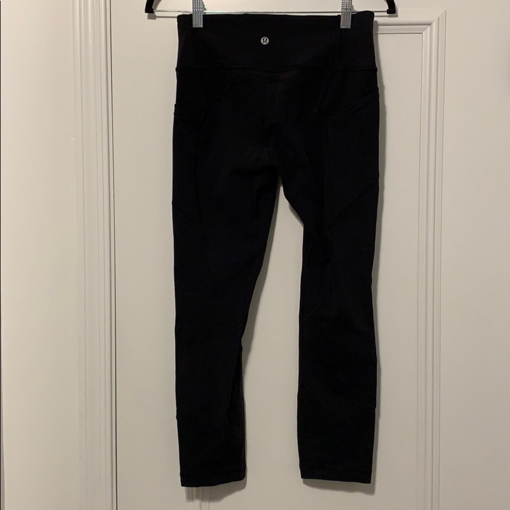 Lululemon “All the right places” crop, size 8